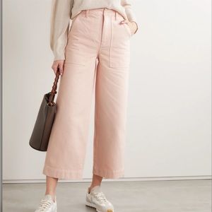 Alex Mill Wide-Leg Jeans in Light Pink